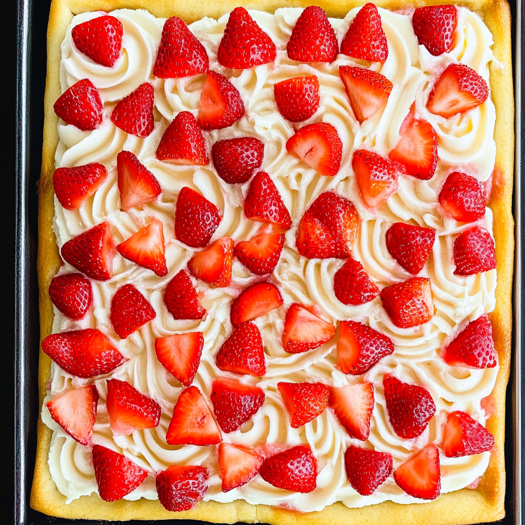The Best Strawberry Cookie Pizza Recipe