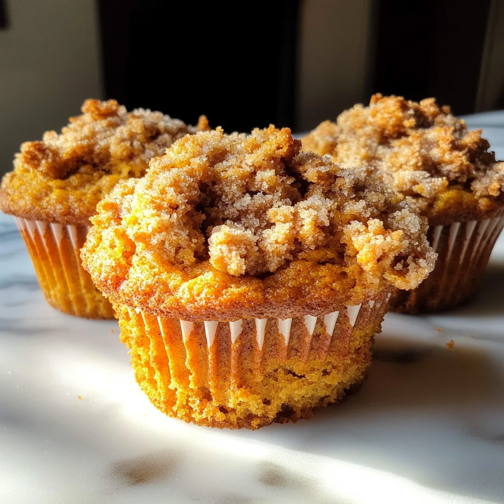 Amazing Spiced Pumpkin Streusel Muffins: 280-Calorie Delight