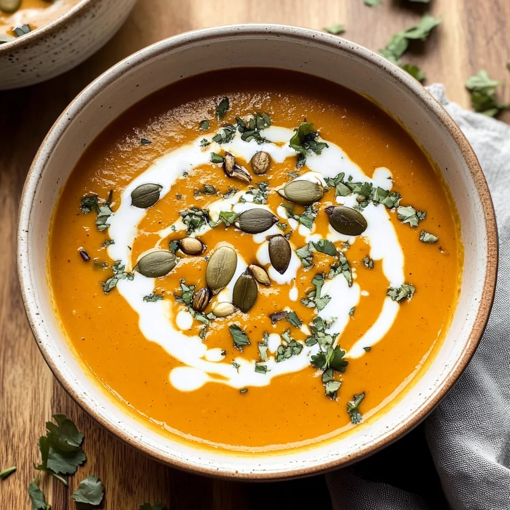 Coconut Curry Pumpkin Soup