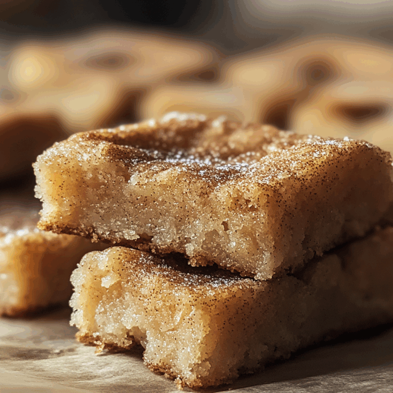 Cozy and Sweet Honey Cinnamon Dessert: Cinnamon Sugar Blondies to Bake Anytime