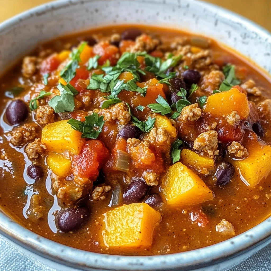Crockpot Pumpkin Chili