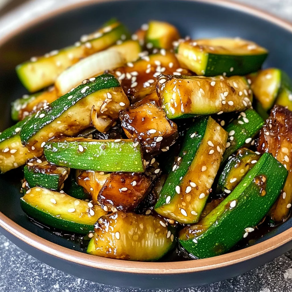 Hibachi Zucchini