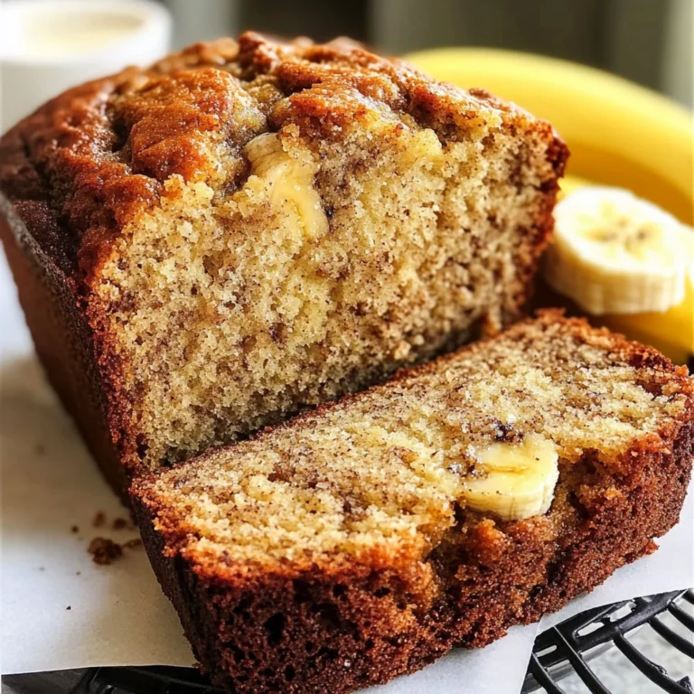 Moist Banana Bread Recipe