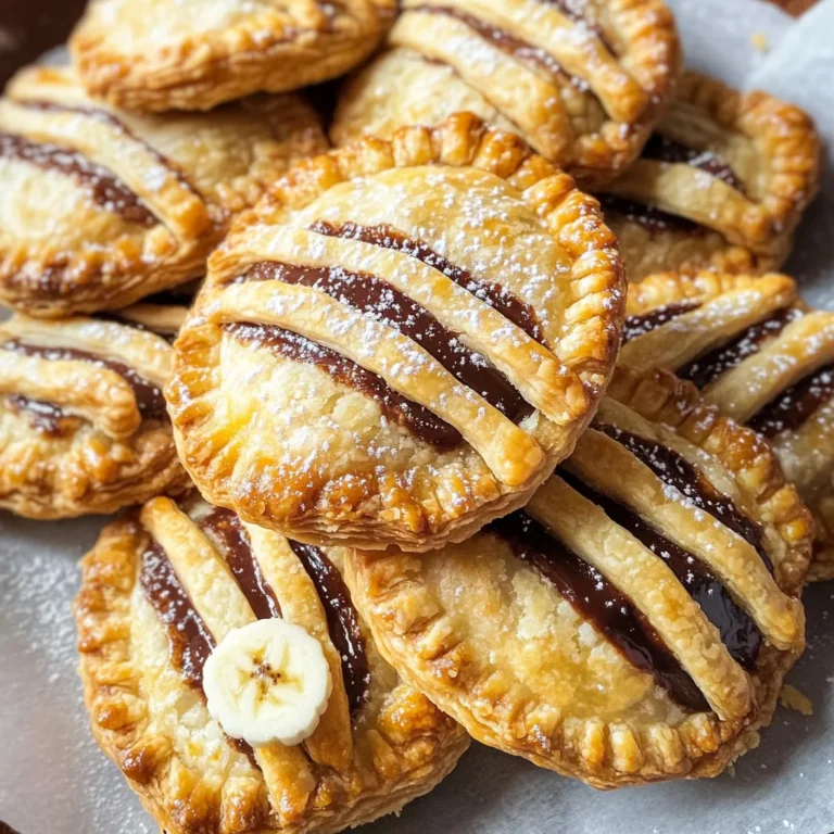 Nutella Mummy Hand Pies