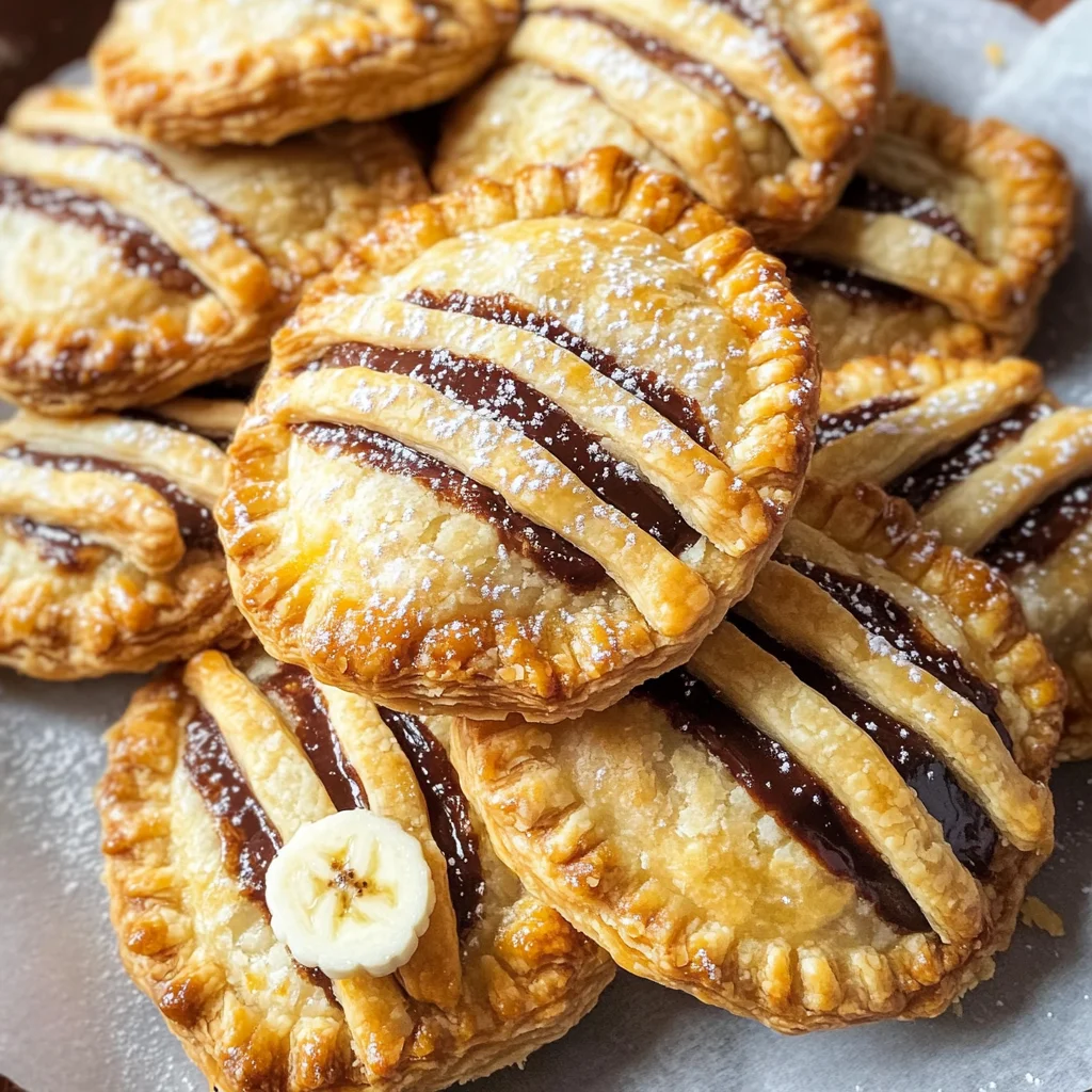 Nutella Mummy Hand Pies