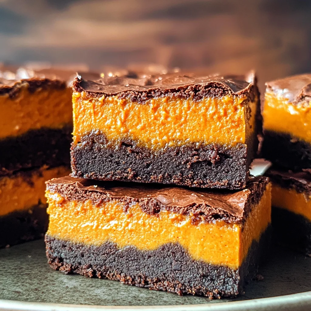 Pumpkin Brownies