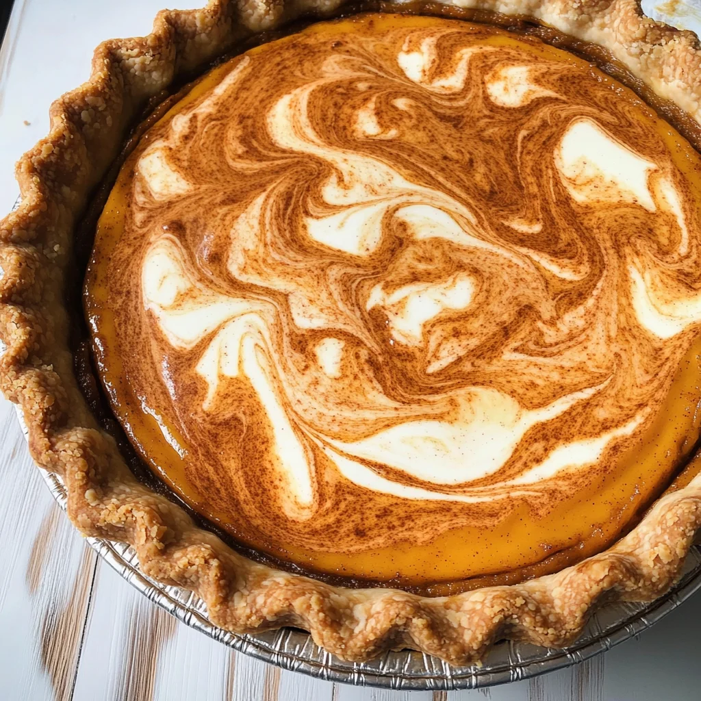 Pumpkin Mascarpone Pie