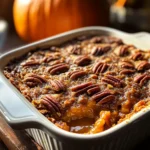 Pumpkin Pecan Cobbler