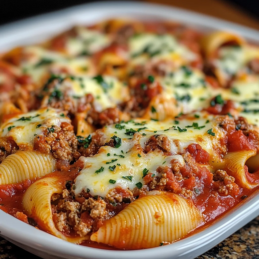 Stuffed Shells with Meat