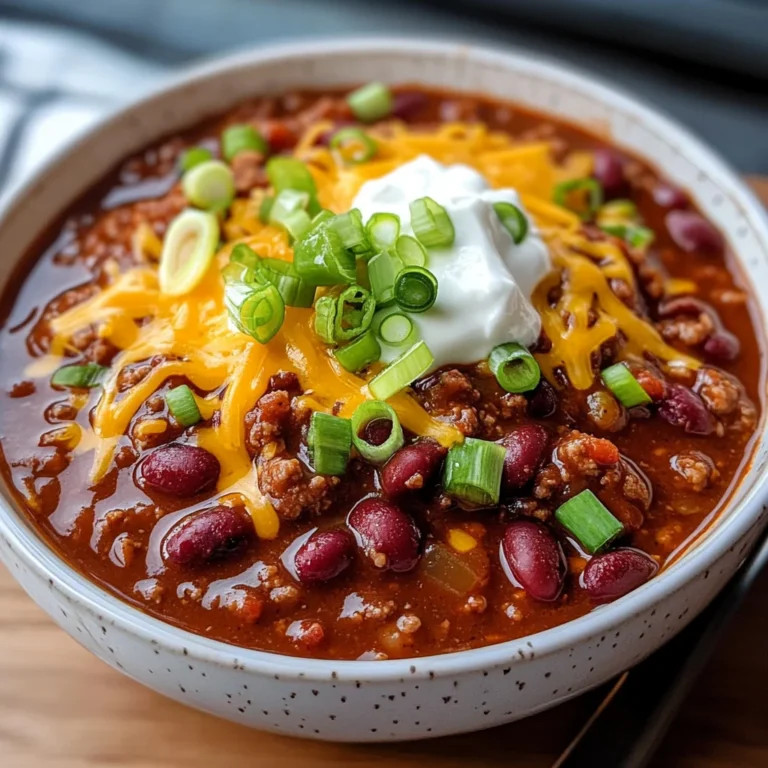 The Best Chili Recipe