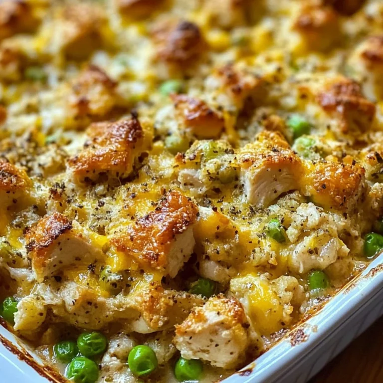 Dolly's Chicken and Stuffing Casserole