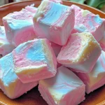 Fluffy Cotton Candy Fudge