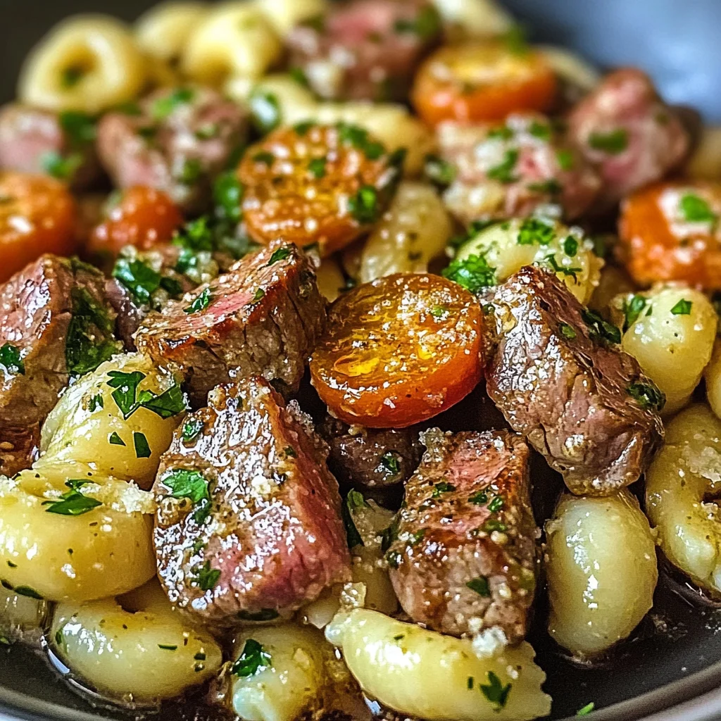 How to Make Juicy Steak Bites with Garlic Butter & Parmesan