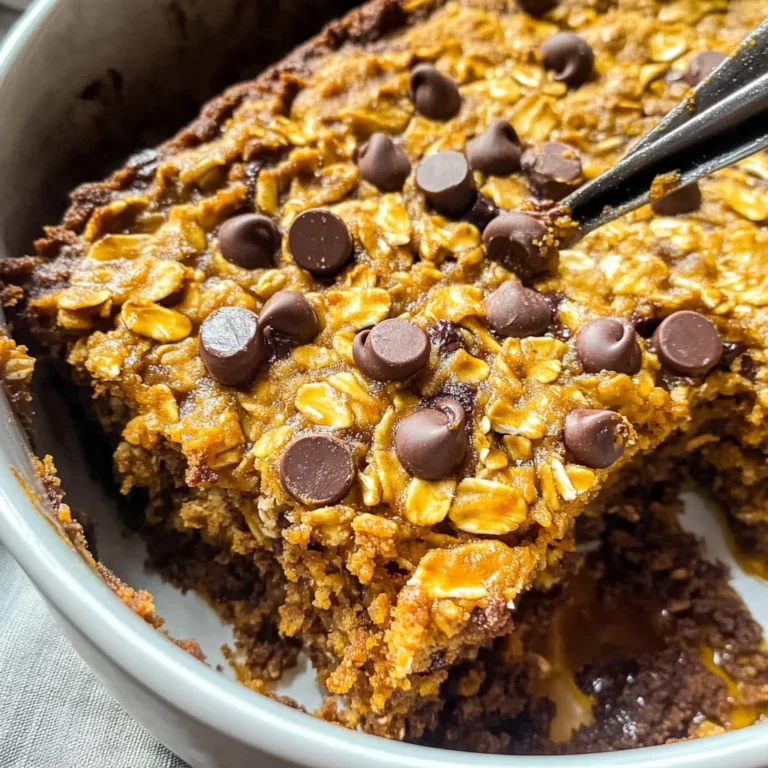 Pumpkin Baked Oatmeal