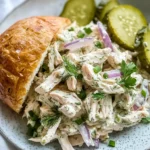 Savory Dill Pickle Chicken Salad